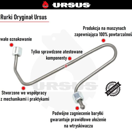 KPL. PRZEWODÓW WTRYSK C-360 WARYŃSKI