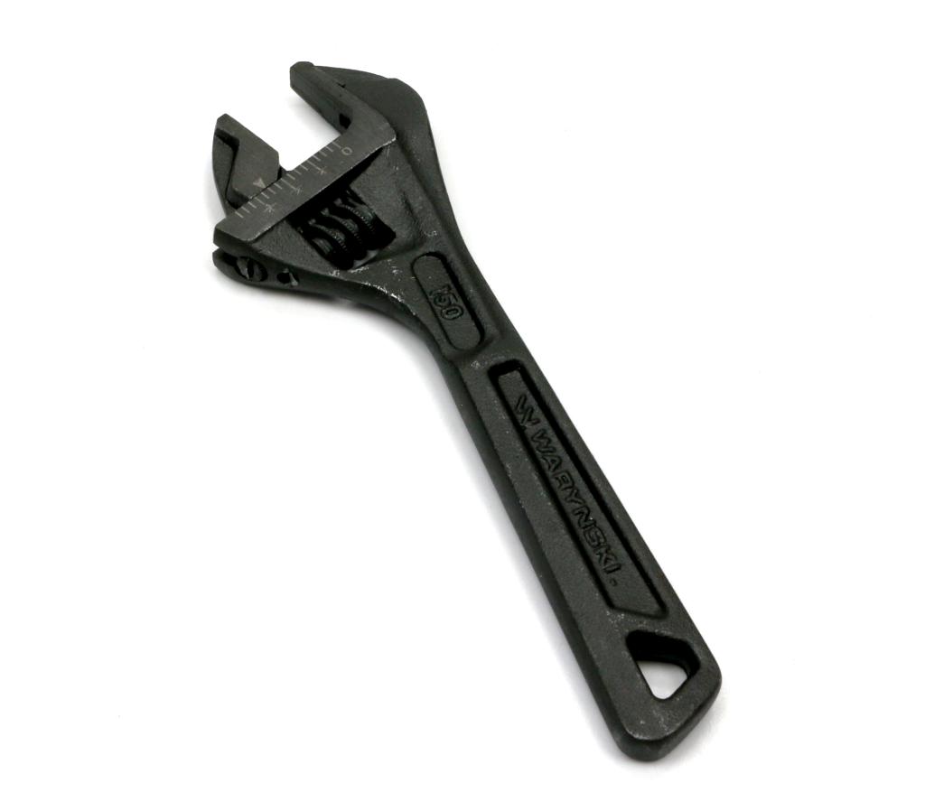 Klucz nastawny ze stali CrV 150 mm Waryński
