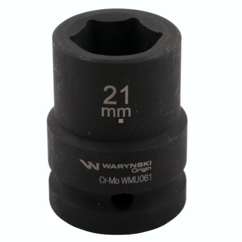 Nasadka udarowa sześciokątna 3/4". 21 mm. CrMo. DIN 3129. Waryński