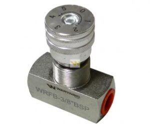 Zawór dławiący WRFB 90 3/8" BSP WARYŃSKI | WRFB-3/8BSP