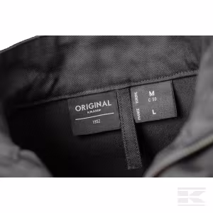 Kurtka Kramp - detal zamka