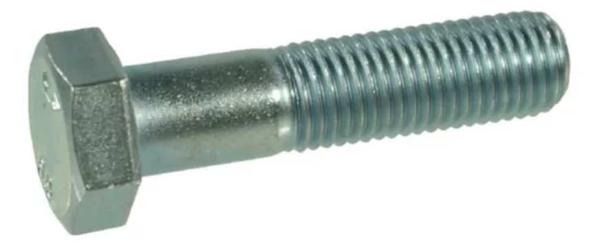 Śruba pół gwint drobnozwojna kl. 10.9 ocynk Kramp, M12 x 1.25 x 100 mm 96012125100109