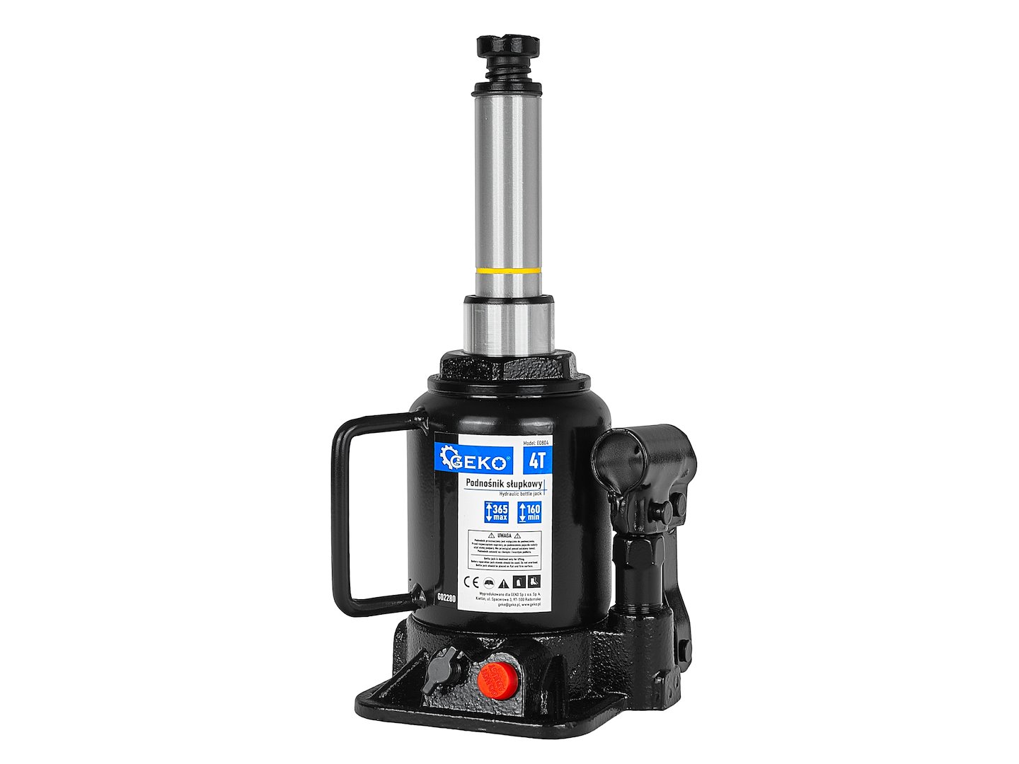 Podnośnik hydrauliczny słupkowy dwustopniowy- niski 4T G02280