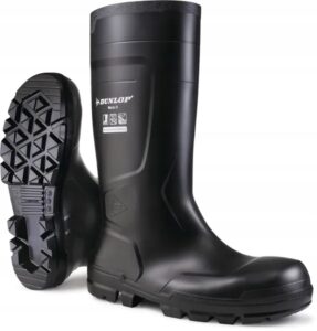 kalosze work it dunlop czarne