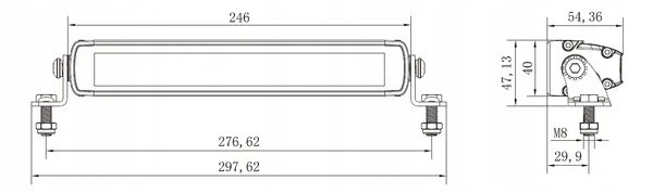 Lampa-robocza-dluga-LED-105W-8820lm-prostokatna-12-24-V-LA10824-Numer-katalogowy-czesci-K-LA10824