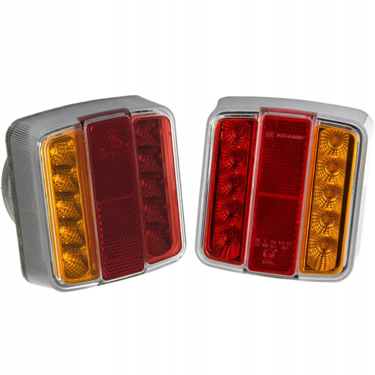 Zestaw-lamp-bezprzewodowych-LED-12V-na-magnes-wtyczka-7-pin-Kramp-Numer-katalogowy-czesci-LA60025